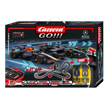 AUTORAMA CARRERA GO PISTA ELÉTRICA CHAMPIONSHIP RIVALS COM 6,3 METROS 2 CARROS 1/43 20062632